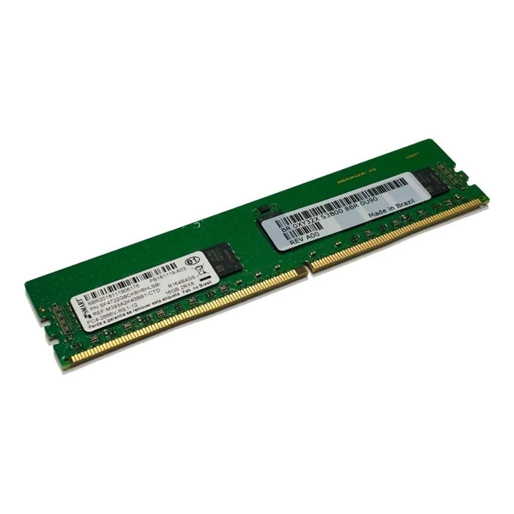 Memória DELL 16GB DDR4-2666V RDIMM ECC M393A2K43BB1-CTD Servidor