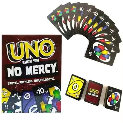 Novo uno jogo de tabuleiro games uno cartões mesa família PROMACAO