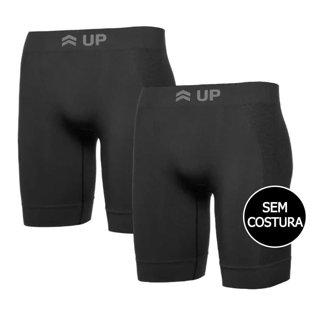 Kit 2 Bermuda Térmica Compressão Esportiva Segunda Pele Corrida Academia Ciclismo Bike Anti Assadura