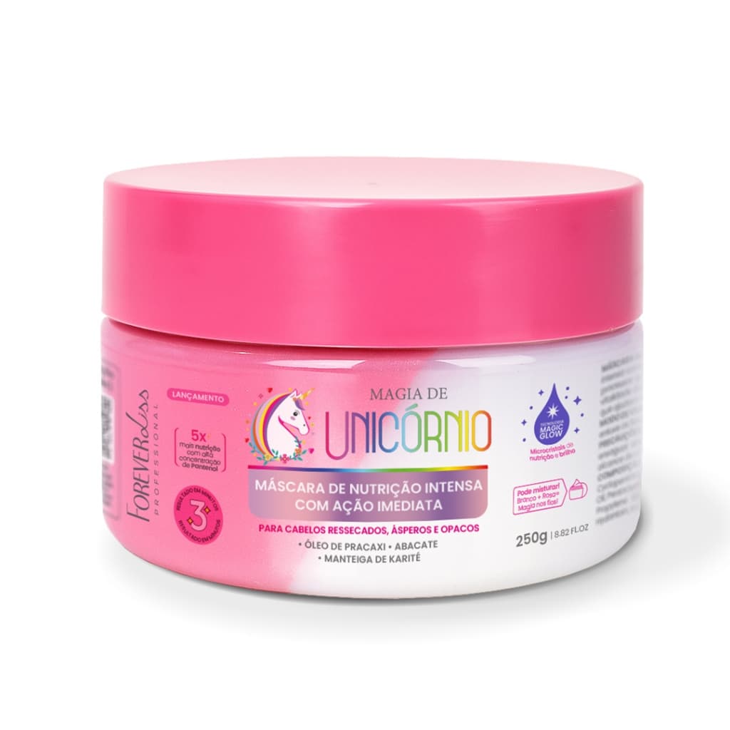 Máscara de Nutrição Intensa Magia de Unicórnio Forever Liss