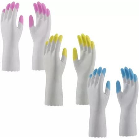 Luva de Látex Antialérgica HouseHold Silk Touch - SuperSafety