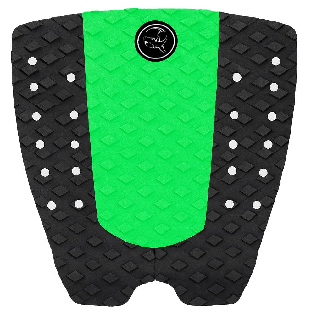 Deck Prancha De Surf Antiderrapante Surf Preto / Verde