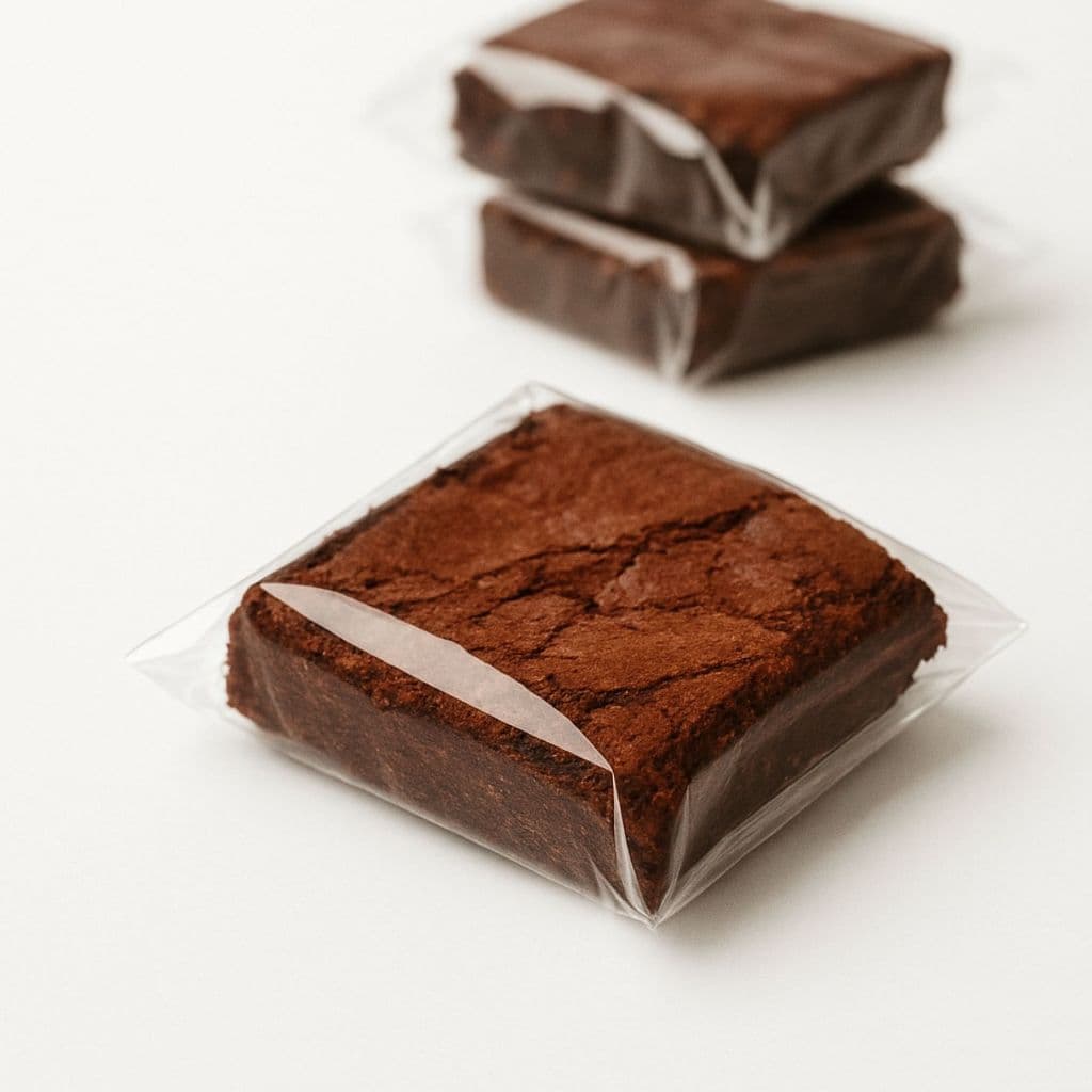 Folha Celofane Transparente Brownie Bem Casado Doces Uso Em Geral 20x20 15x15