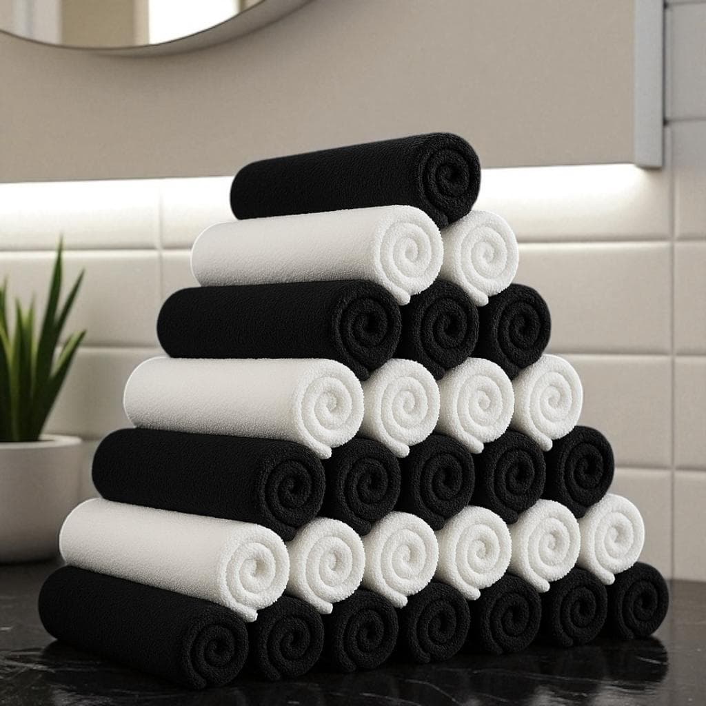 Kit 10 Toalhas de Rosto para Salão Grossa Trip 40x70cm