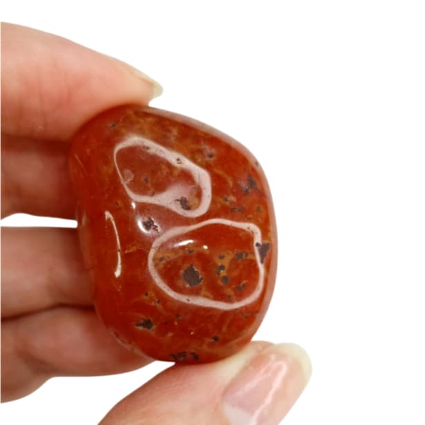 Cornalina Pedra Natural Rolada Cristal Rolado