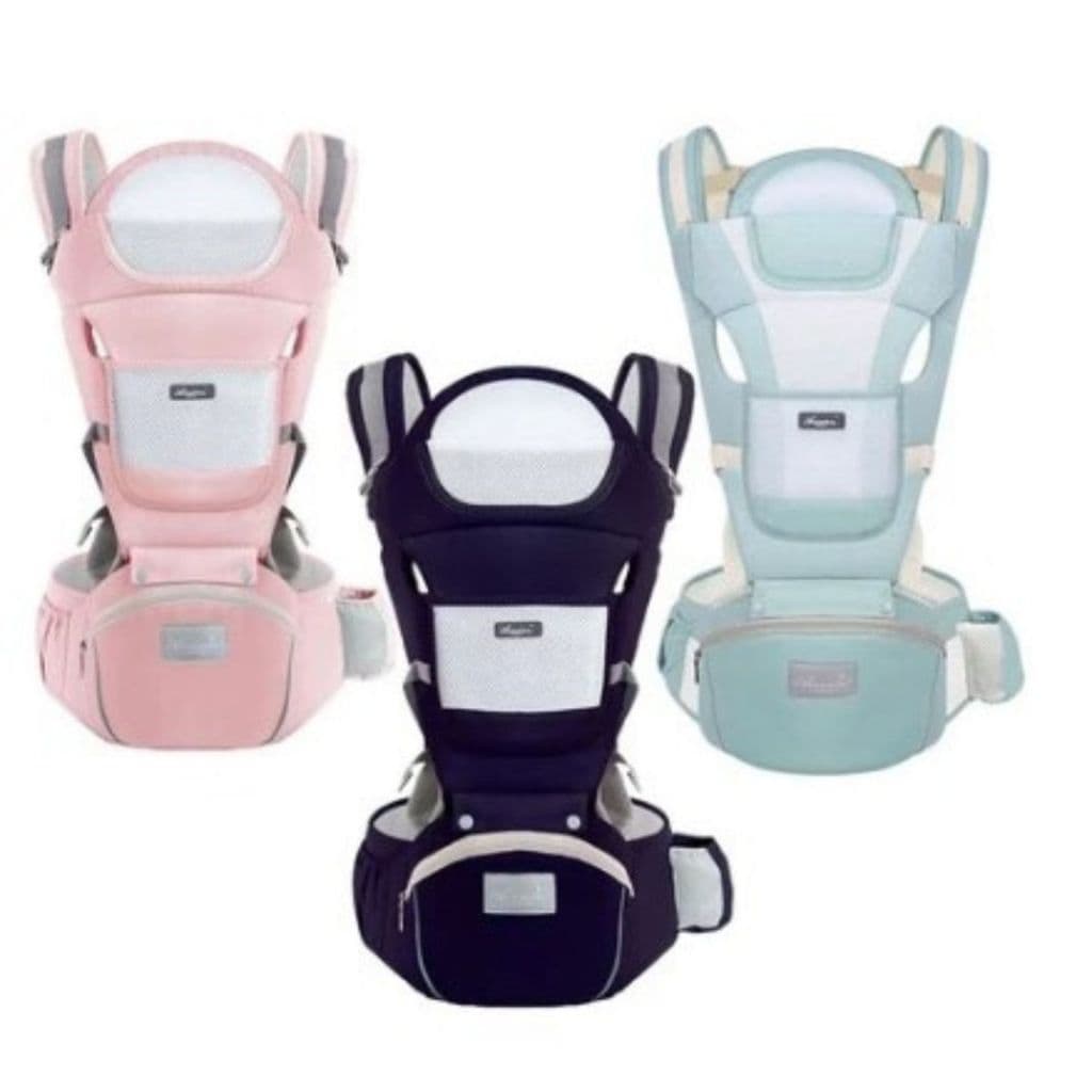Canguru Para Bebê 0-3 Anos Ergonômico 3 Em 1 Estilo Canguru Frontal Infantil Hipseat