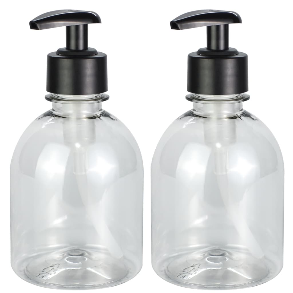 5 Frascos Pet 250ml Com Válvula Pump Bico de Pato