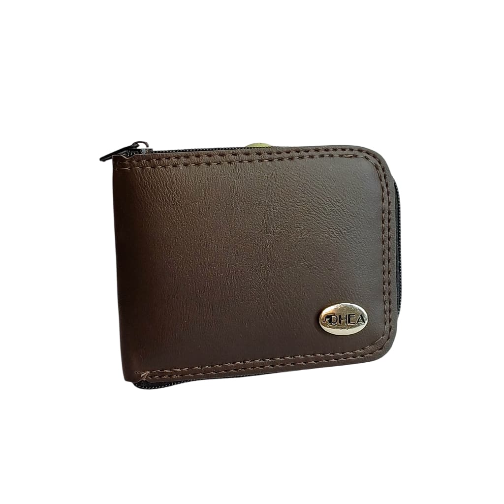 Carteira masculina ziper sintética dia dos pais