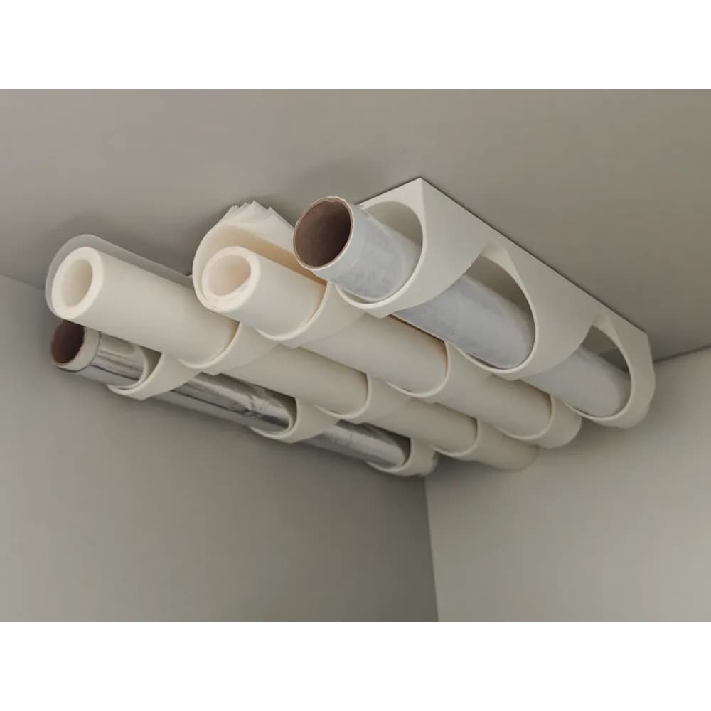 Suporte para Rolos de Cozinha - Organização Cozinha Espaço Armários