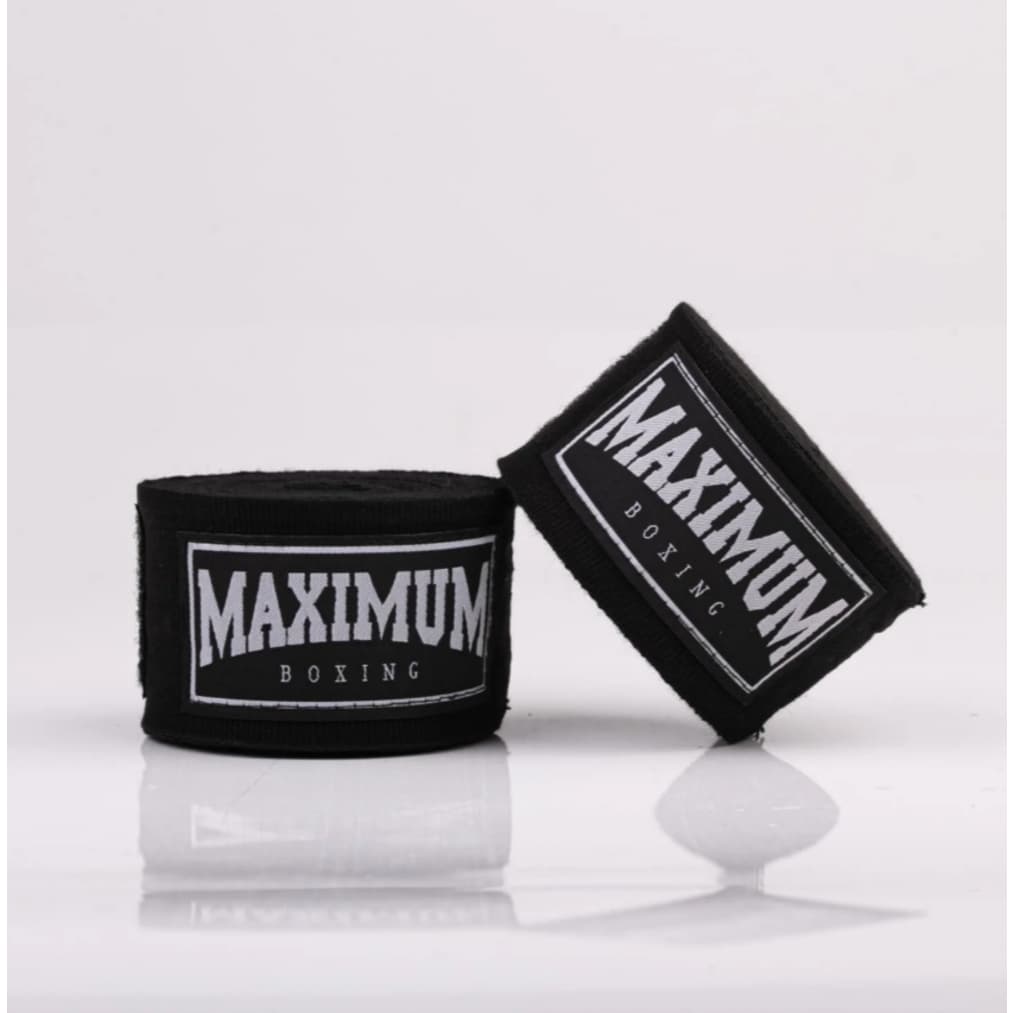 Bandagem Boxe e Muay Thai Maximum Original 3m ou 5m - Preta Rosa Verde Branca Azul Brasil