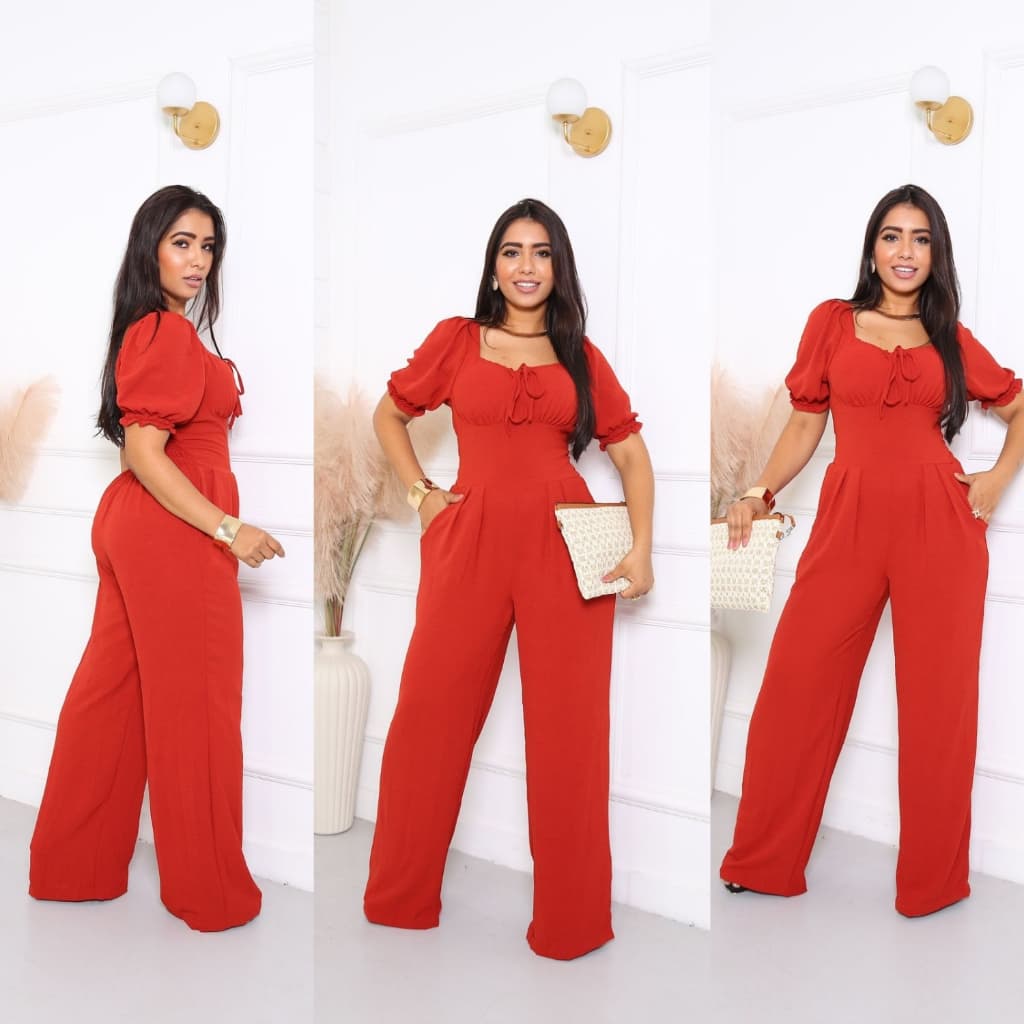 🖤 Macacão Marron,Vinho,Nude,Verde, Militar,Terracota,Vermelho,Preto,0nça,Azul Royal,Verde Floresta 🖤