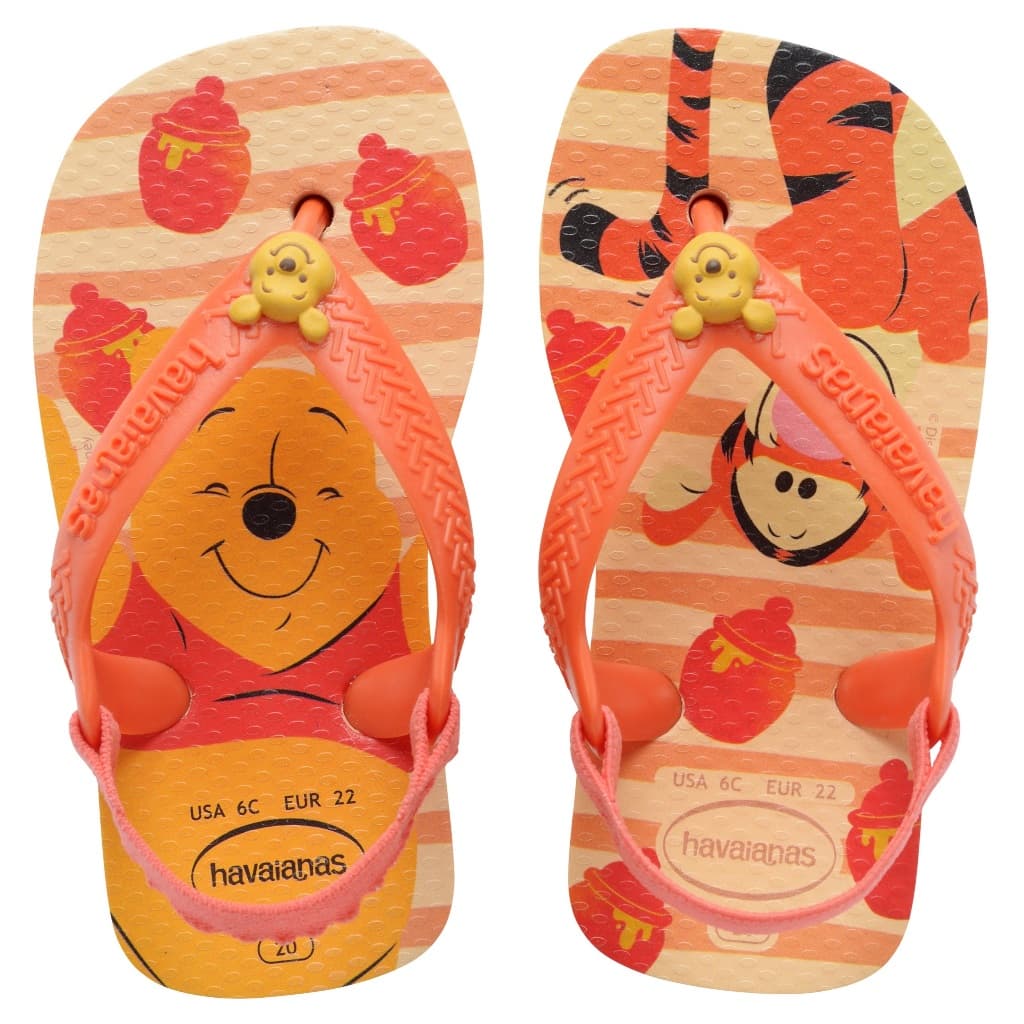 Chinelo Havaianas Infantil Baby Disney Classics com Elástico Coleção 2025