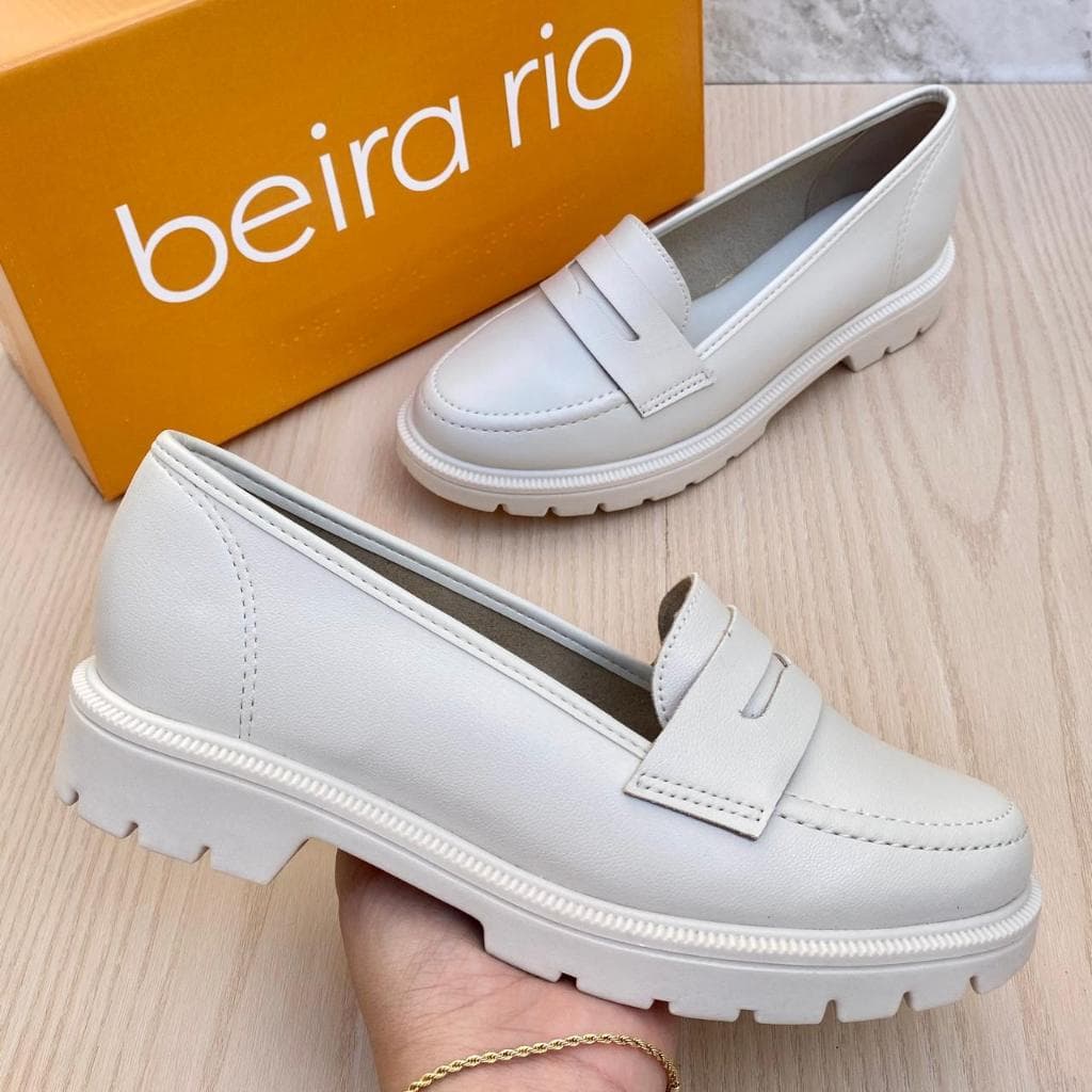 Mocassim Sapato Feminino Beira Rio Casual Moda Conforto Lançamento