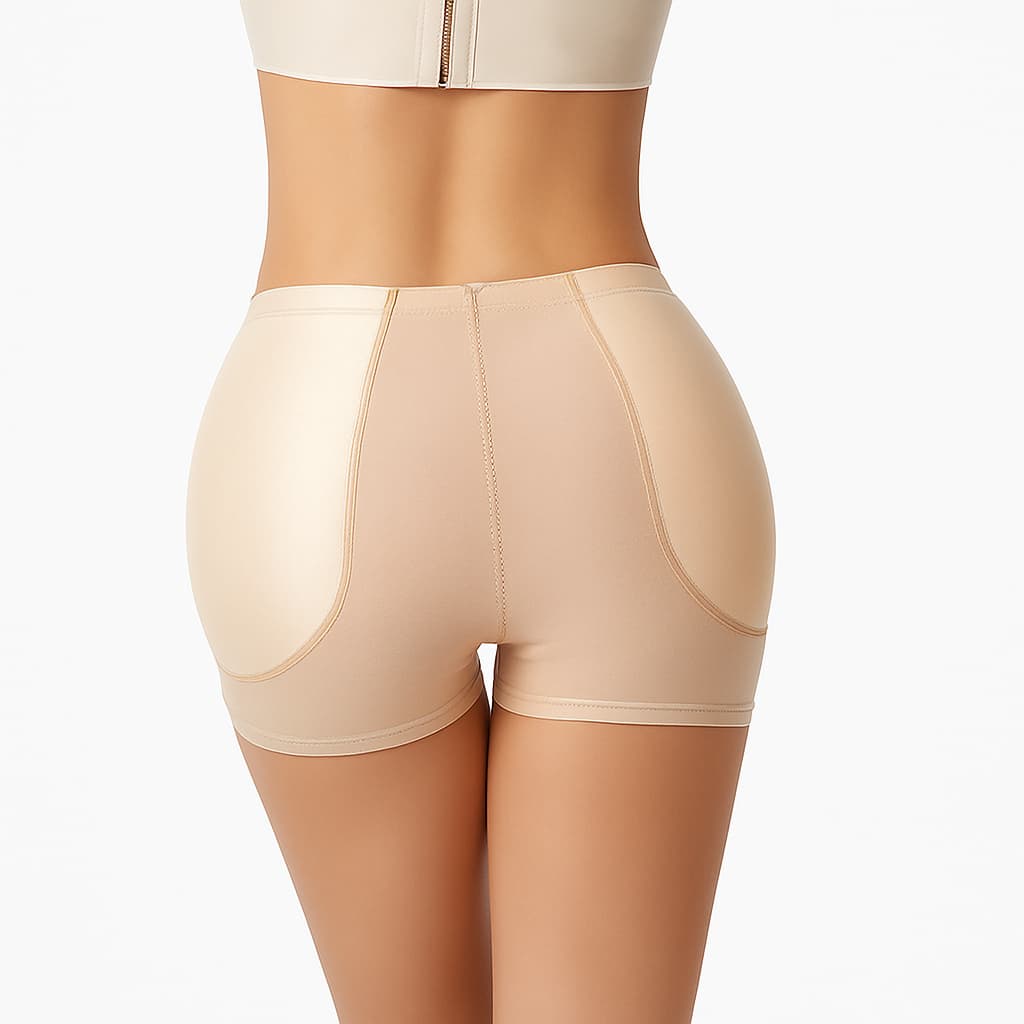 Calcinha Short Aumenta Quadril Com Enchimento