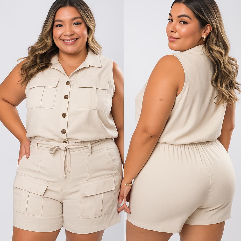 Conjunto Moda Feminina Blusa Short Moda Plus Confortavel Dia a Dia Veste Bem Verão Frete Gratis