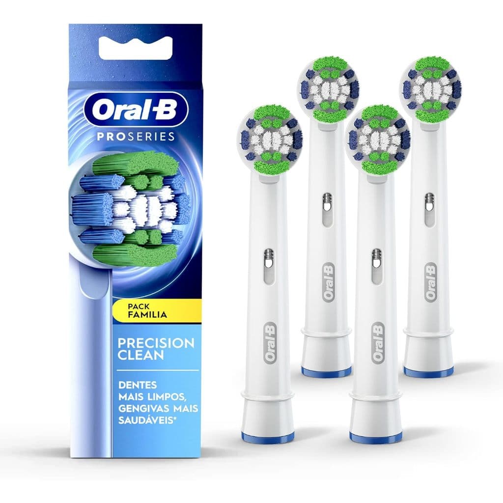 Refil Para Escova De Dente Elétrica Oral-b Com 4 Unidades - Precision Clean