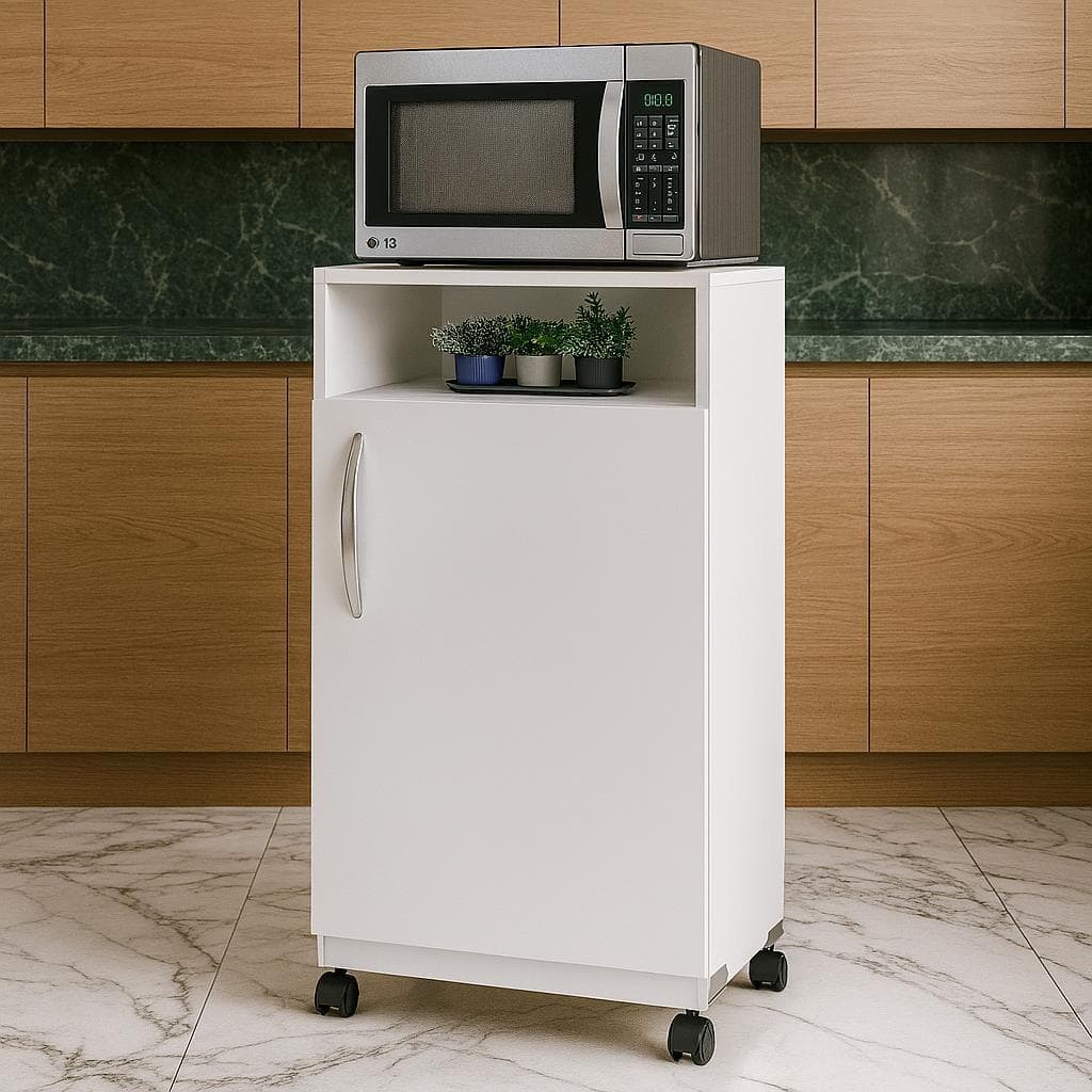 Aparador Multiuso com Suporte – Ideal para Esconder Botijão de Gás