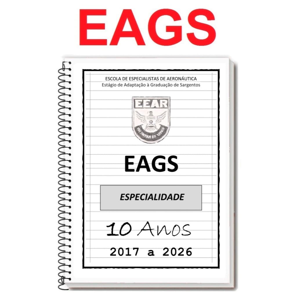 EAGS (EEAR) 2026/2027 - Caderno de Provas + Gabarito