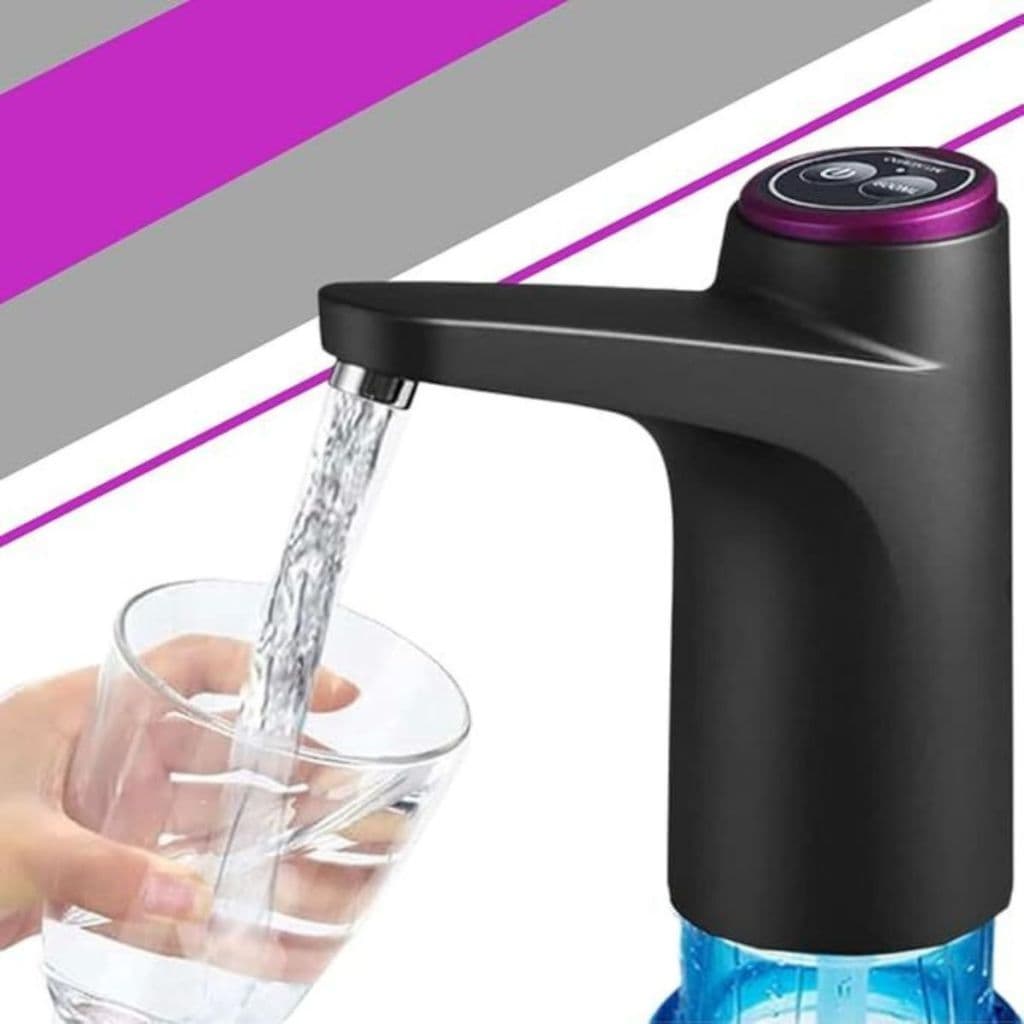 Bebedouro Bomba Elétrica Garrafão Galão Água Recarregável tomate compativel com galão de 20L