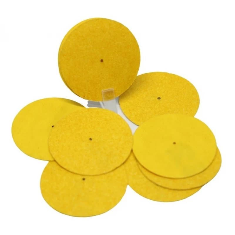 Lixa plantar para podologia gramatura 120 Grátis Brinde apoio plantar para mandril