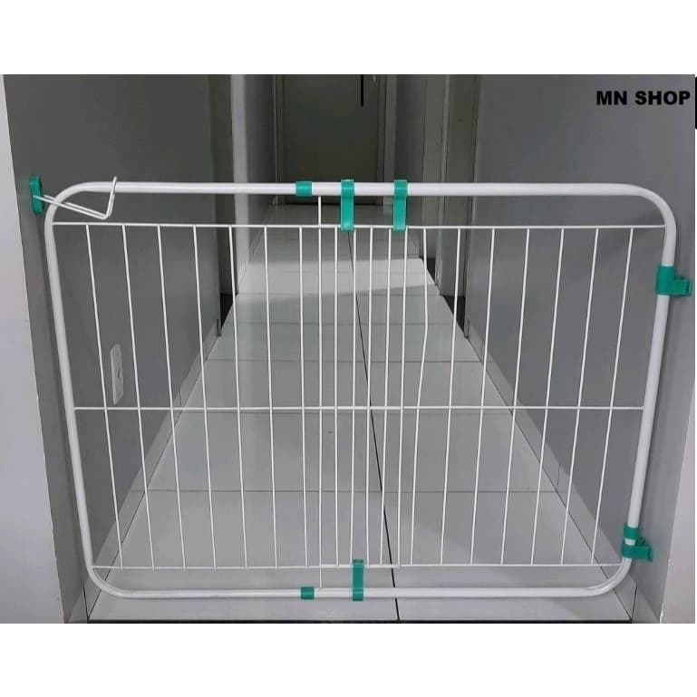 Portão Expansivo Grade 70 a 115 Cm da Pet Útil Proteção Criança Cão Pet
