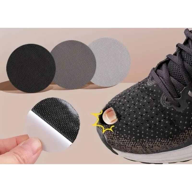 Reparo de Tênis Adesivo Autocolante Preto/Branco/Cinza/Bege/Vermelho/Azul