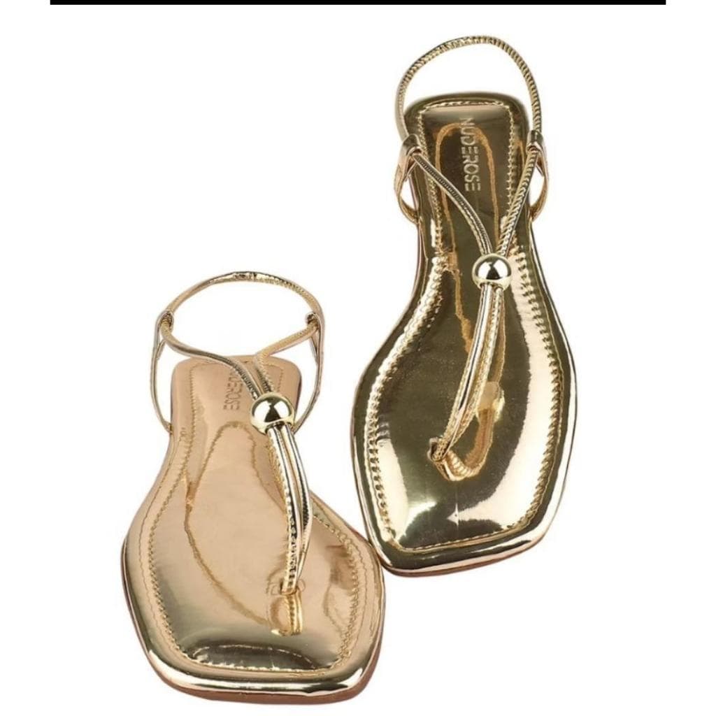 Rasteiras Feminina Casual Tiras Macio Delicada Ajustavel Dia a Dia Confortavel Verão