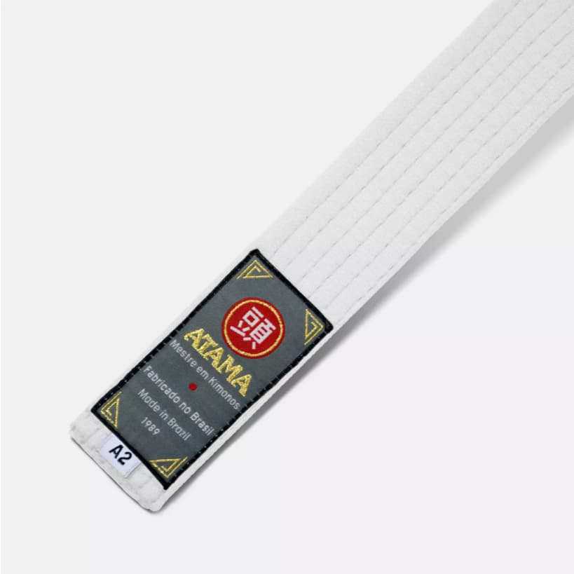 Faixa Jiu-jitsu Adulto Atama Branca