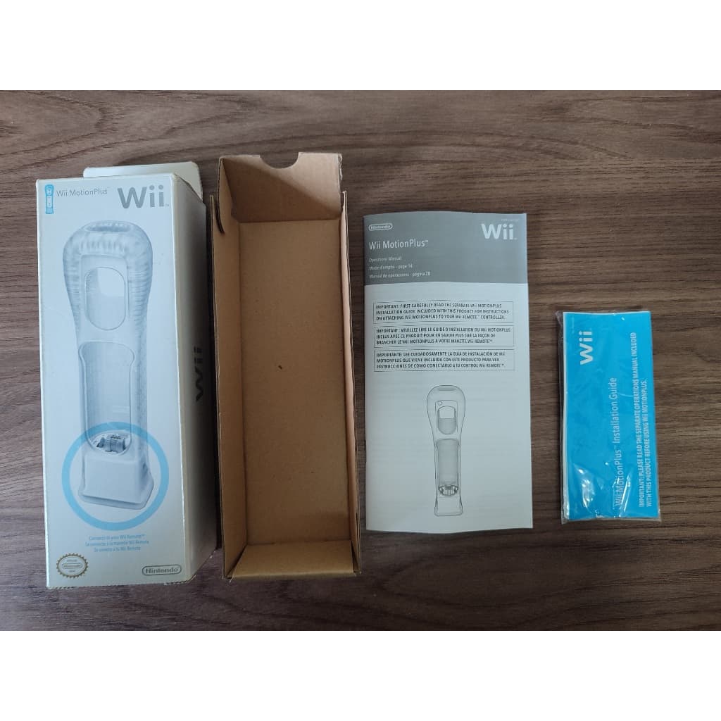 Caixa Original Wii Motion Plus (SOMENTE A CAIXA)