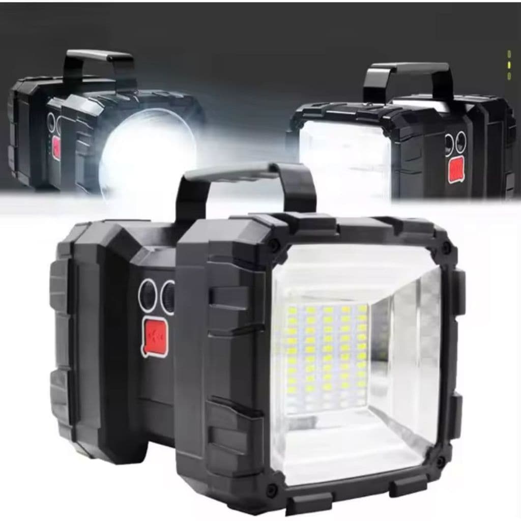 LANTERNA LED RECARREGAVEL COM 2 SAIDA DE LUZ OTIMA QUALIDADE PARA CAÇA TRILHA ENTRE OUTROS LK-3131A