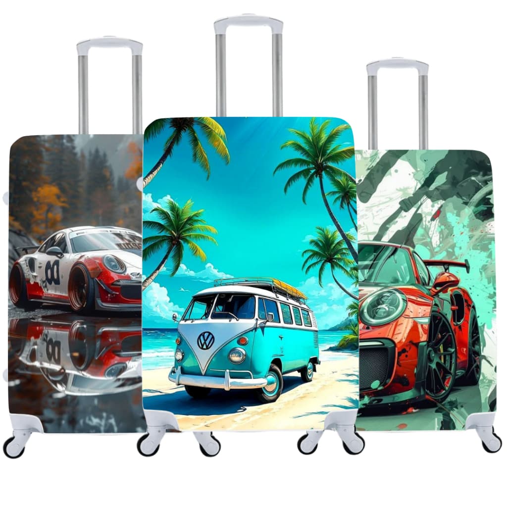 Capa de Mala Carros Estilo e Proteção para Suas Viagens