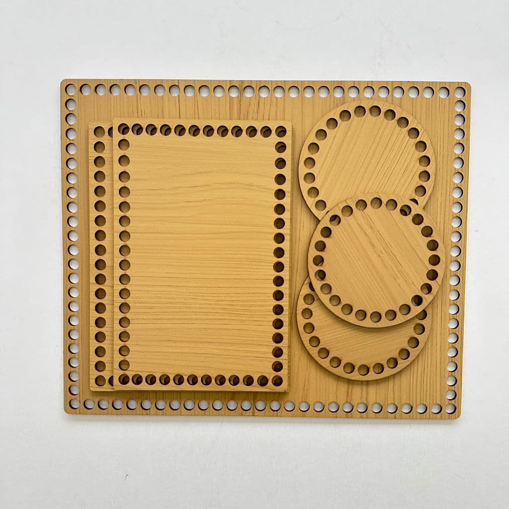 Base em Mdf para Kit bebê - Kit Diversos Tamanhos 6 peças