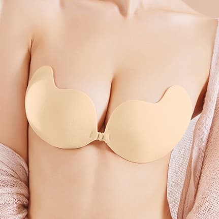 Adesivos Para O Peito Em Forma De Manga De Silicone Levantam Pétalas De Auto-Adesivas Sem Alças Tampa Invisível