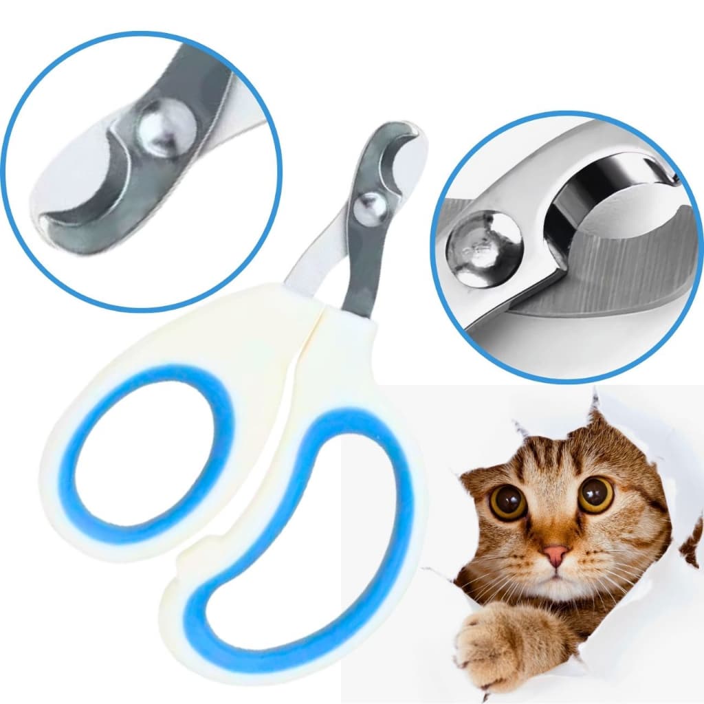 Tesoura De Unhas Inox Pet Para Cortar Unhas de Gatos – Corte Simples, Preciso e Seguro