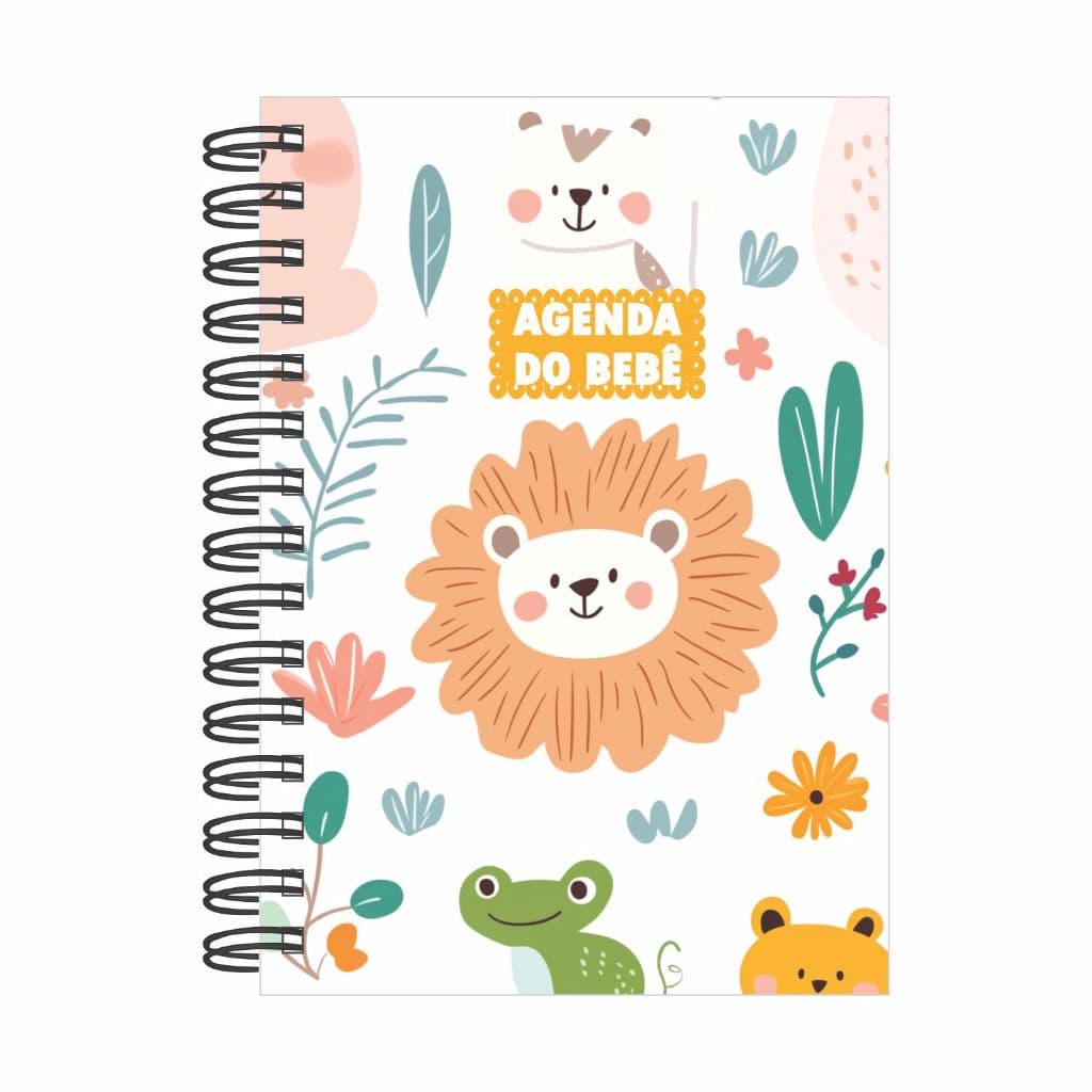 1 Agenda Do Bebê Escolar Para Berçário Maternal Escola Infantil