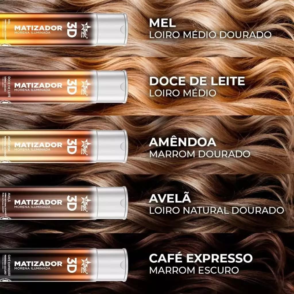 Matizadores Morena Iluminada - 100ml e 300ml