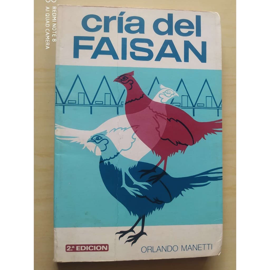 Cría del Faisan / Orlando Manetti LIVRO USADO
