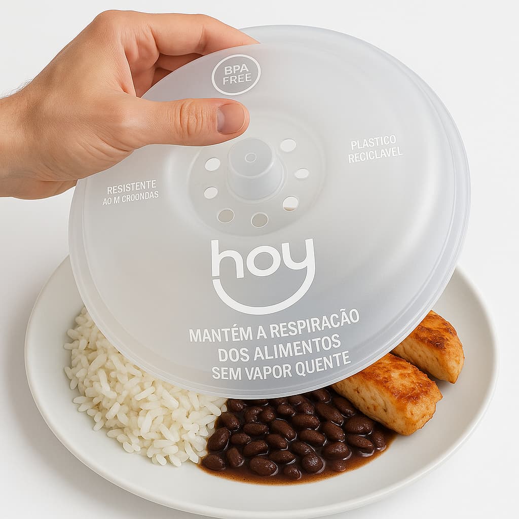 Tampa Redonda à Prova de Graxa para Microondas Grande Tamanho Fácil de Limpar e Multiuso