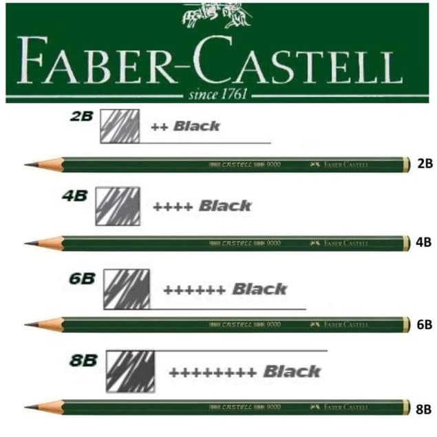 LAPIS DE DESENHAR PROFISSIONAL FABER