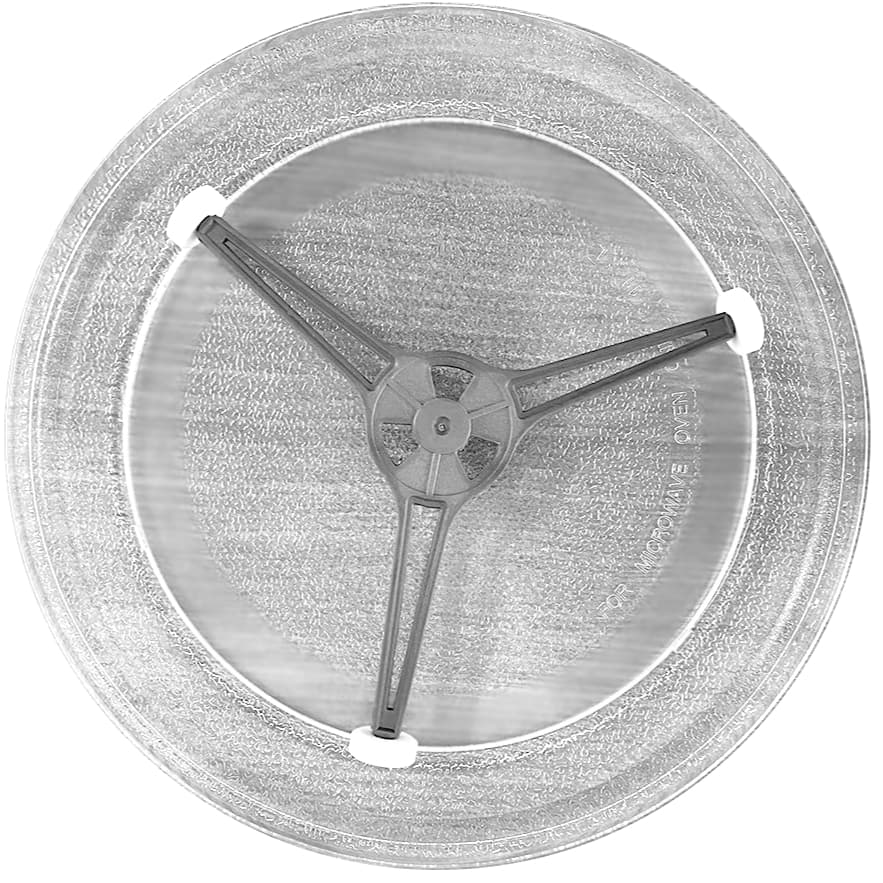 Kit Prato + Rodízio Compatível Com Micro-ondas Consul Cmo20 Cmw20 Cma20 Cmd20 de 20 litros