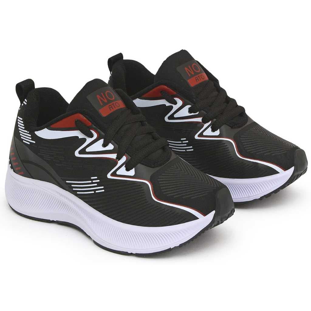 Tenis Infantil casual escolar Infantil NO ATO preto Super confortável