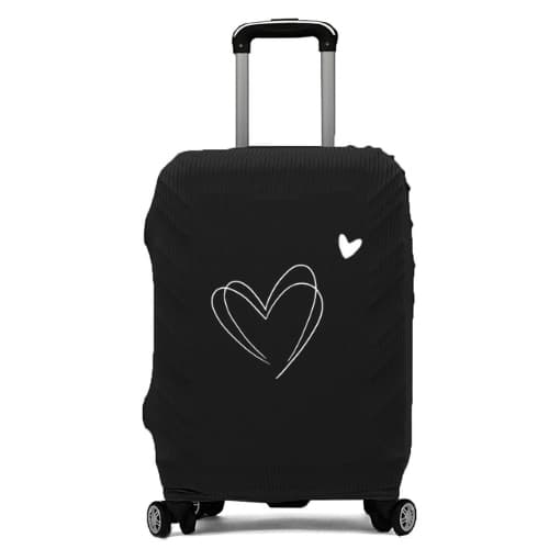 Capa De Mala Protetora Bagagem Estampada De 10kg a 23kg Canelado Premium Cores Promoção