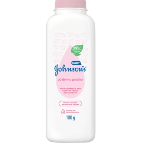 Talco Pó Dermo Protetor Johnson's Baby 100g
