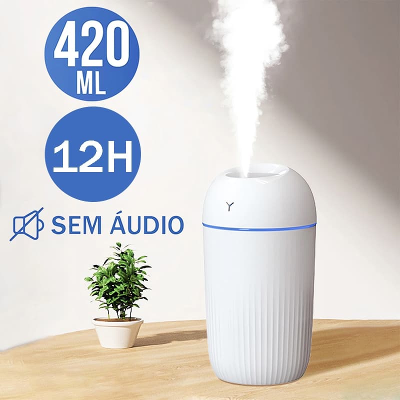 Umidificador De Ar Aromatizador USB Difusor Purificador De Ar Para Quarto Spray De Ambiente