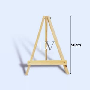 Cavalete Para Pintura 50 cm / De Mesa Recepção Festa