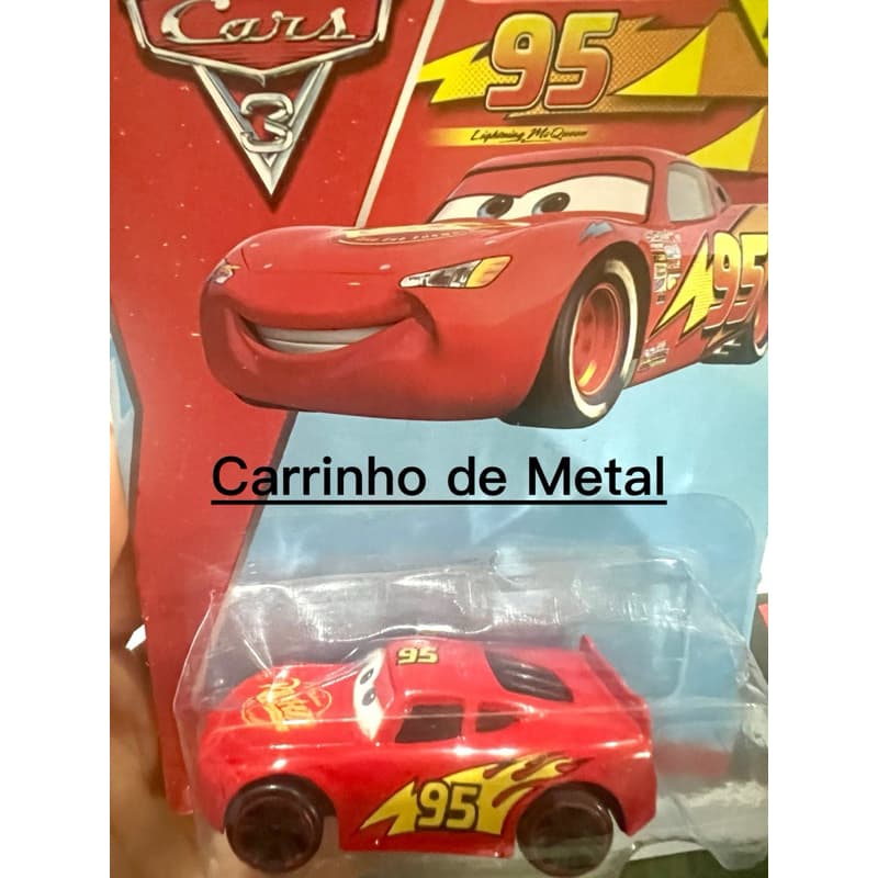 Coleção Relâmpago Mcqueen carrinho 1.64, tamanho: 6.7cm x 3.2cm x 2.5cm
