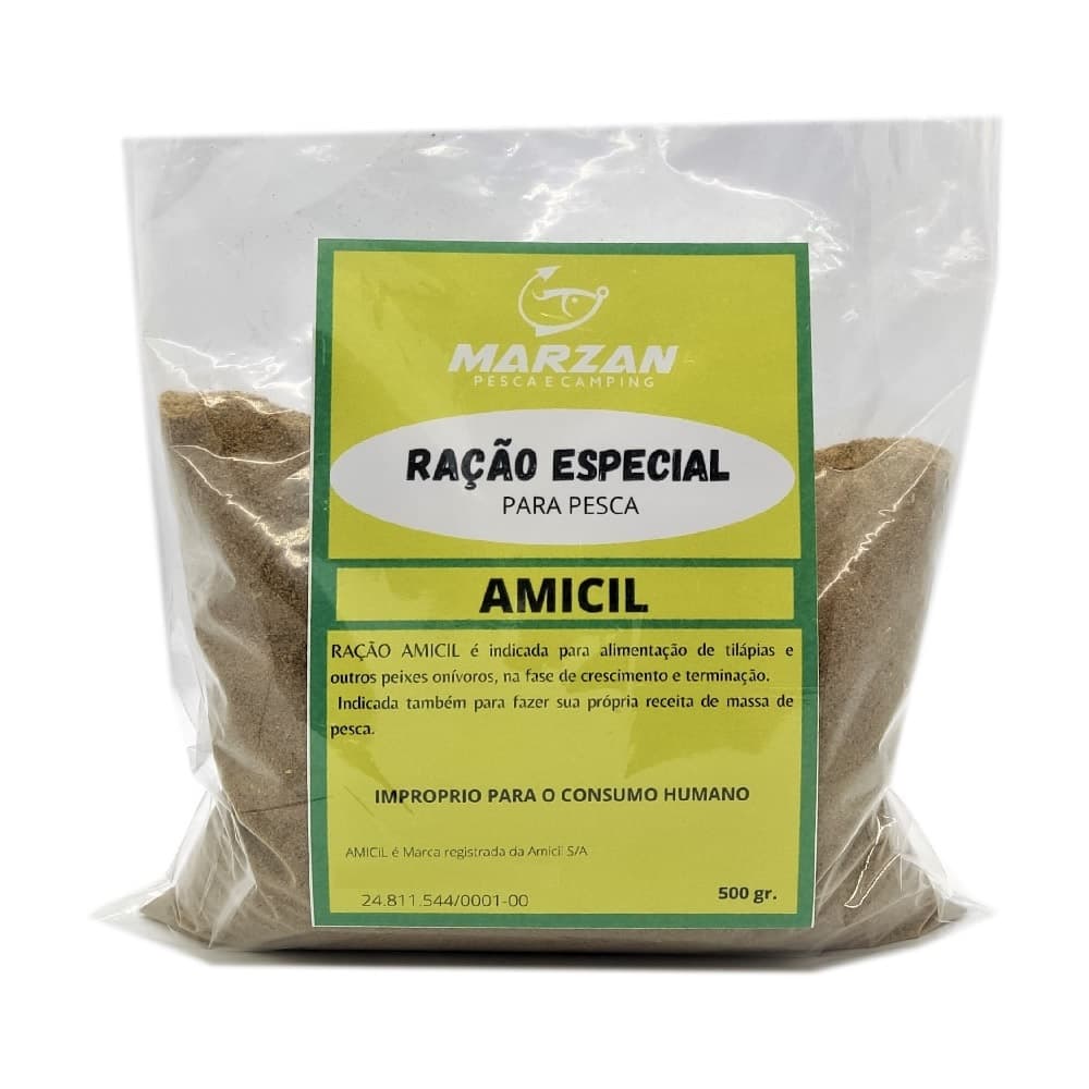 RAÇÃO AMICIL 2 kilos massa para turbinar na sua pescaria