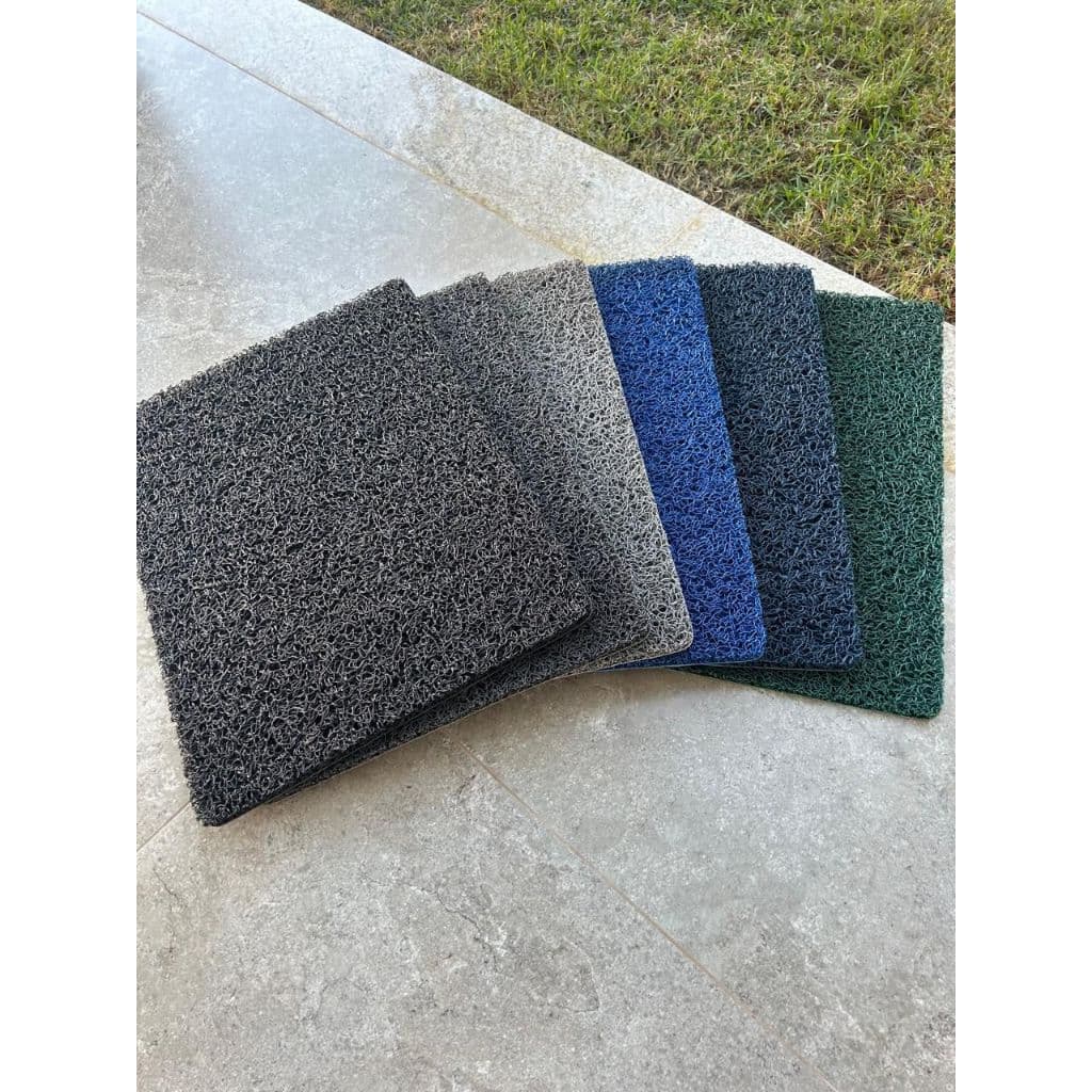 Tapete Capacho - Antiderrapante - Tamanho 0,35 x 0,45  Espessura 12mm - Varias Cores