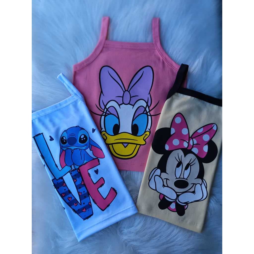 Regata Alcinha Infantil Menina Verão