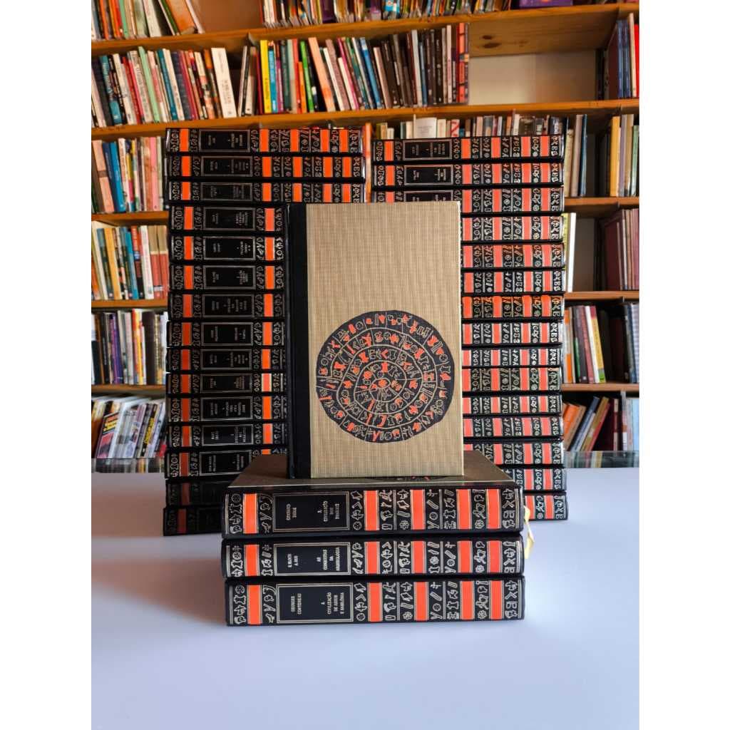 Coleção Livros "Grandes Civilizações Desaparecidas"  - Editions Ferni / Otto Pierre - Capa dura